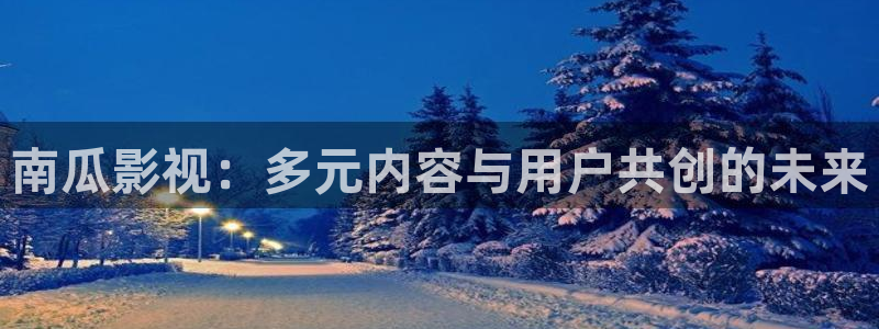 神马播播电影：南瓜影视：多元内容与用户共创的未来